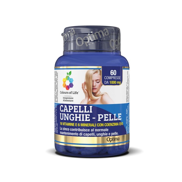 Cheveux-Ongles-Peau Colors Of Life® Optima Naturals 60 Comprimés