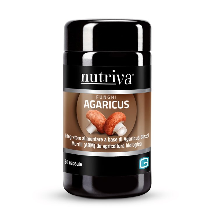 Nutriva Agaricus ABM Complément Alimentaire 60 Gélules Végétales