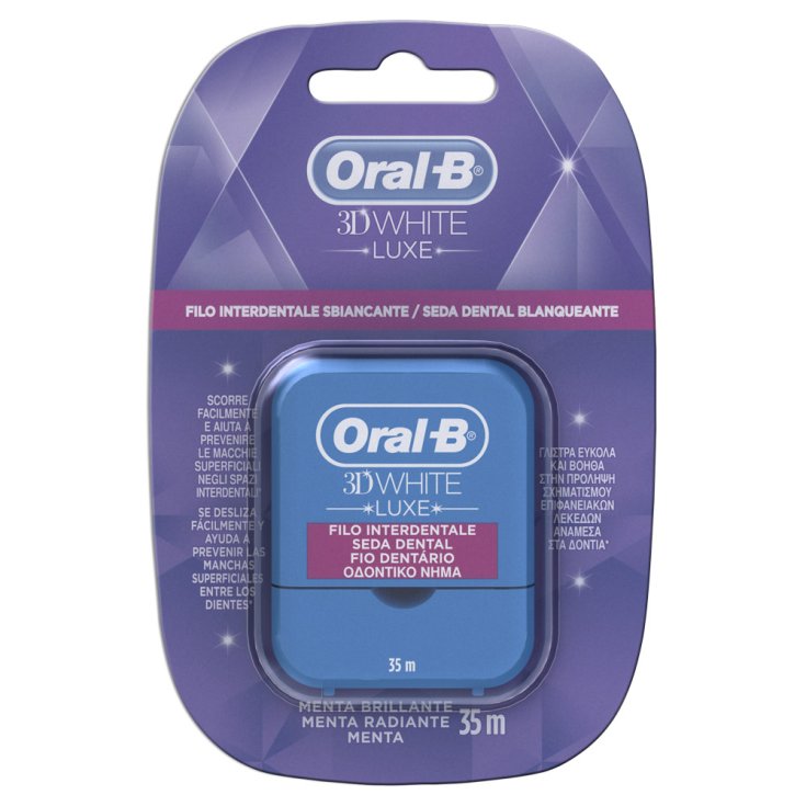 Fil dentaire Oral-B® 3D White Luxe 35mt