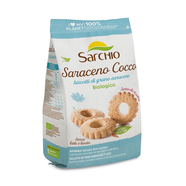 Saraceno Cocco Biscuits S / levure