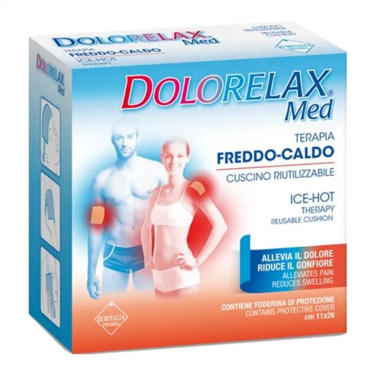 Coussin Ice Hot Avec Velcro 11x26 Dolorelax 1 Pièce