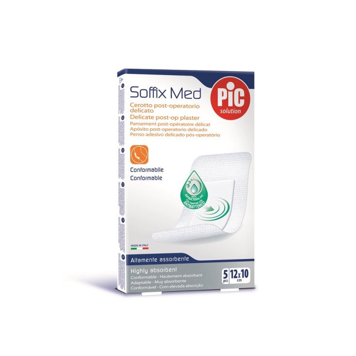 Pic Soffix Med Patchs Anti Bacteriens 10x12 5 Pieces