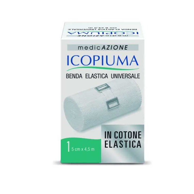 Icopiuma Bandage Élastique Universel En Coton 5x4,5cm