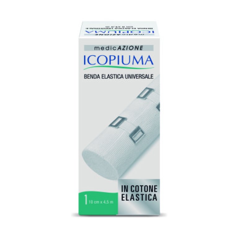 Icopiuma Bandage Élastique Universel En Coton 10x4,5cm