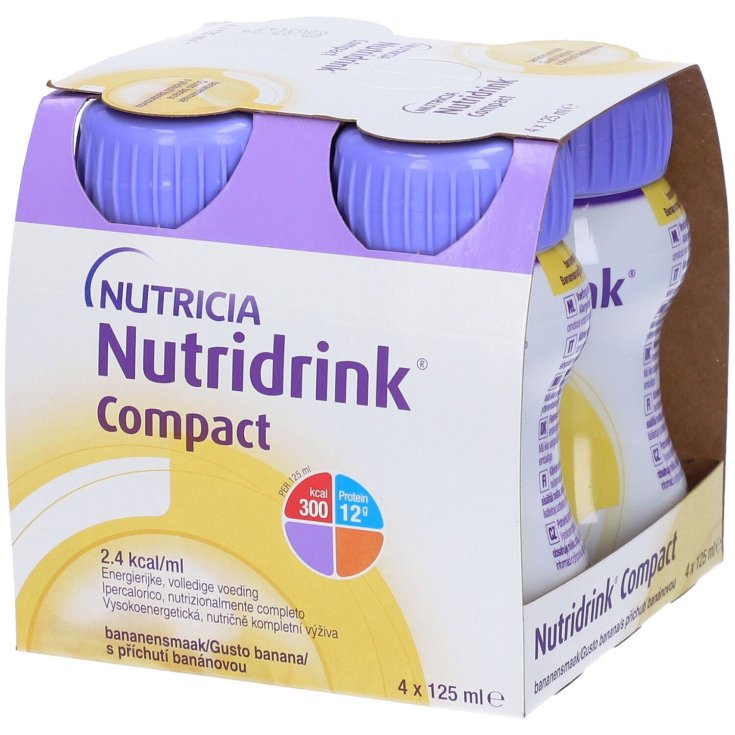 Nutridrink Compact Banane Nutricia 4x125ml