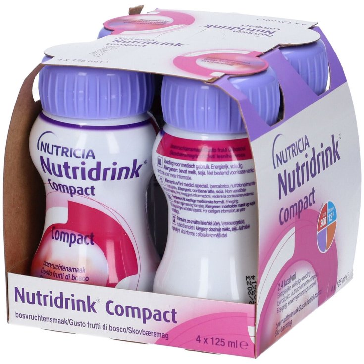 Nutridrink Compact Baies Nutricia 4x125ml