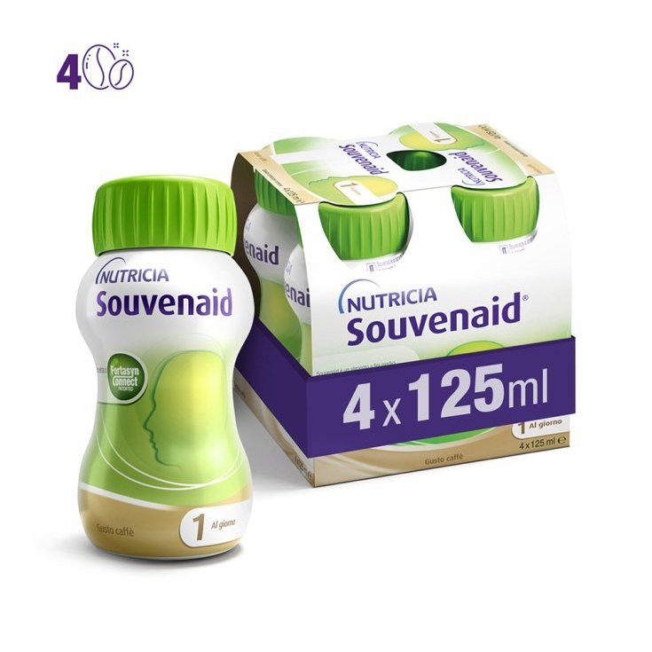 Souvenaid Goût Café Nutricia 4x125ml