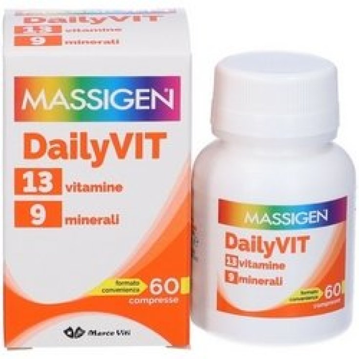 12 Vitamines 11 Minéraux DAILYVIT + 60 Comprimés