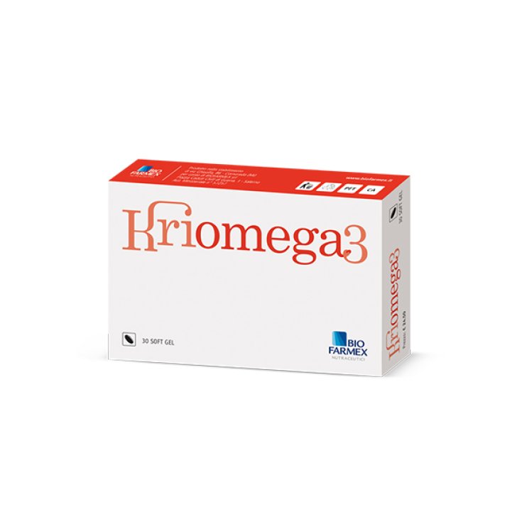 Biofarmex Kriomega 3 Complément Alimentaire 30 Capsules Molles