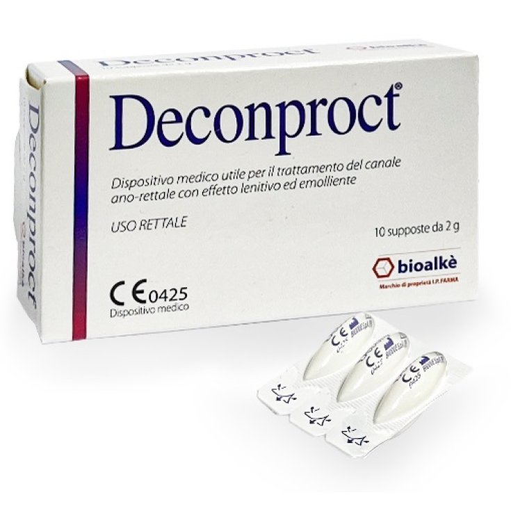 Deconproct Bioalkè 10 Suppositoires