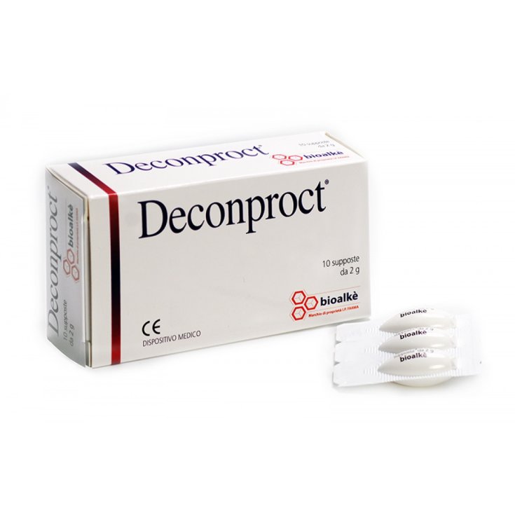 Deconproct Bioalkè 10 Suppositoires