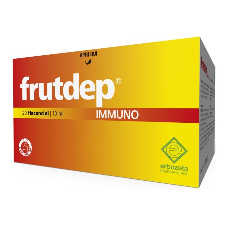 Erbozeta Frutdep Immuno Complément Alimentaire 20 Ampoules de 10 ml