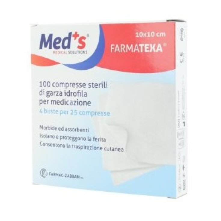 Meds 2/8 Gaze 10x10cm 100pcs