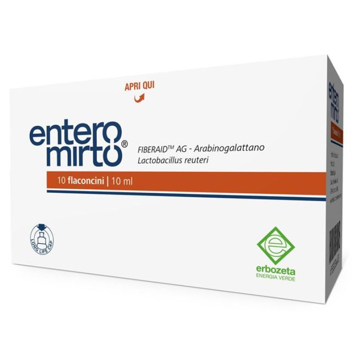 Erbozeta Entero Mirto Complément Alimentaire 10 Ampoules 10 ml