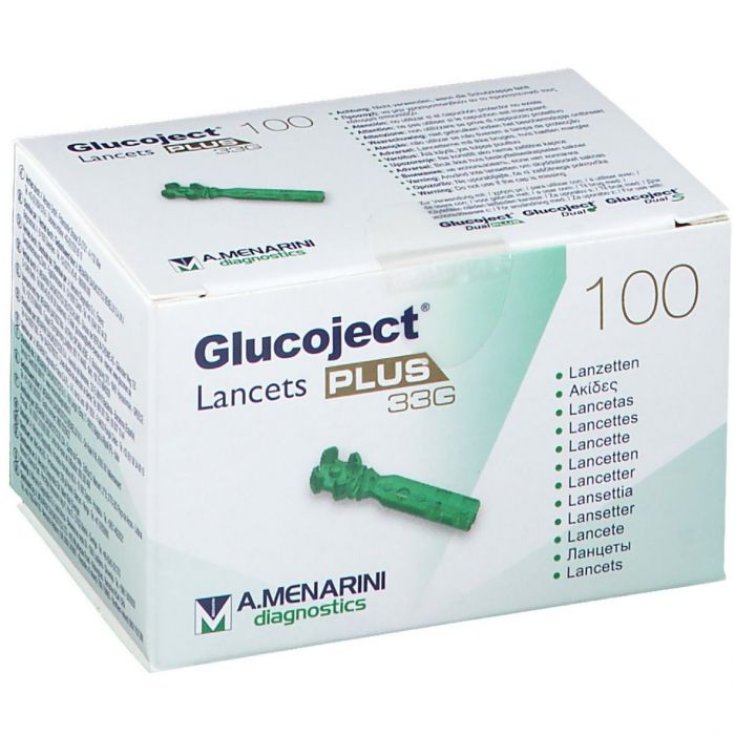 Lancettes Glucoject Plus G33 100