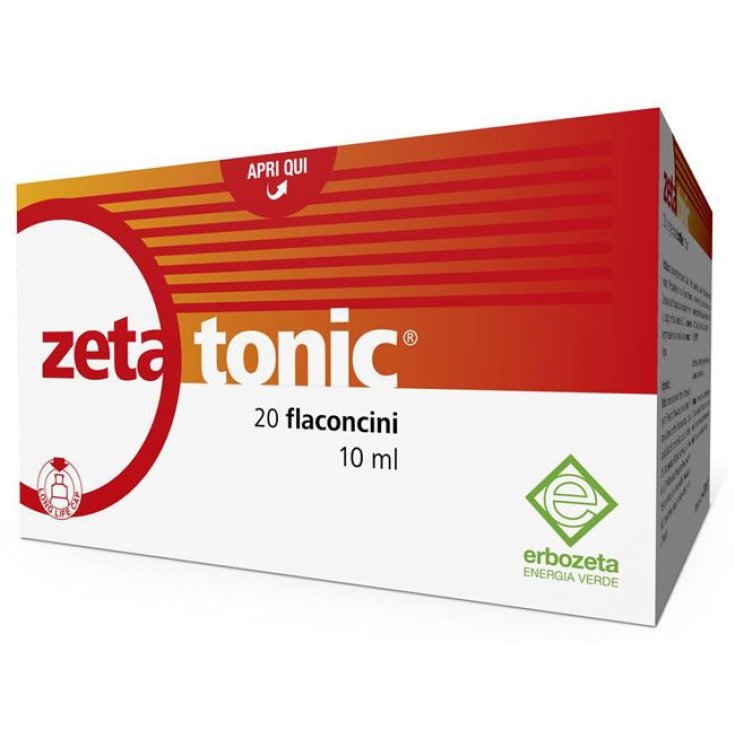 Erbozeta Zeta Tonic Complément Alimentaire 20 Ampoules 10 ml