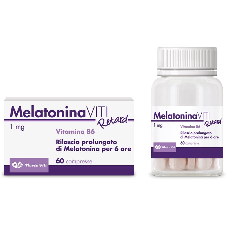 Mélatonine VITI Retard 1mg 60 Comprimés