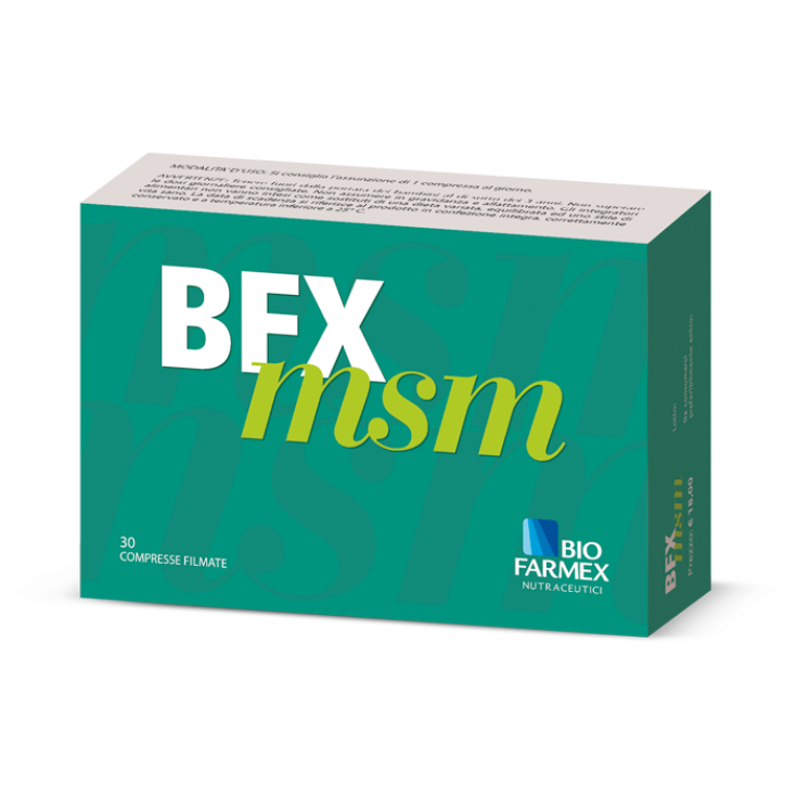 Biofarmex Bfx Msm Complément Alimentaire 30 Comprimés