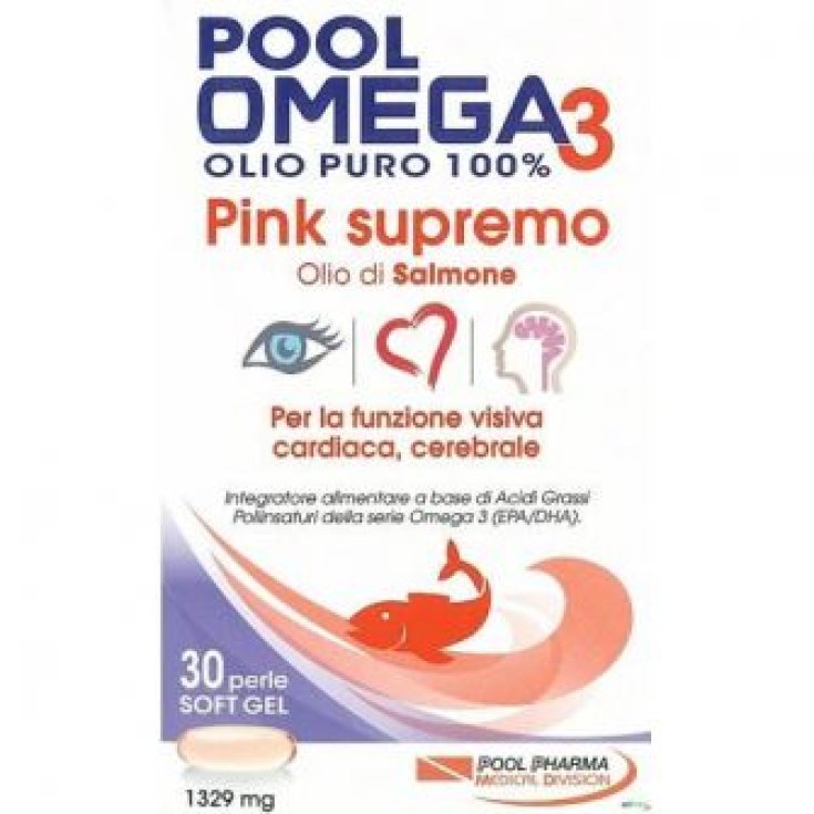 Piscine Omega3 Rose Supremo 30cps