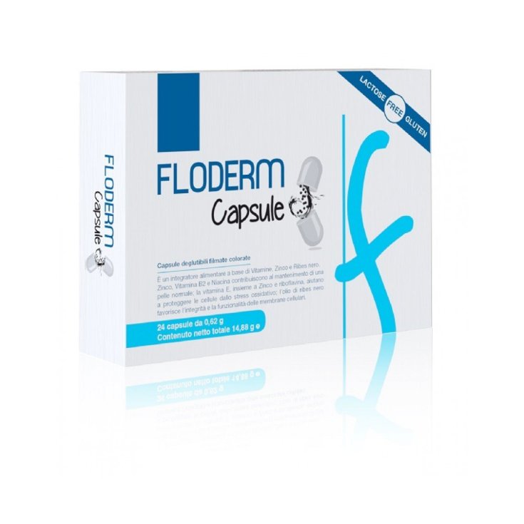 Capsules Floderm 24cps