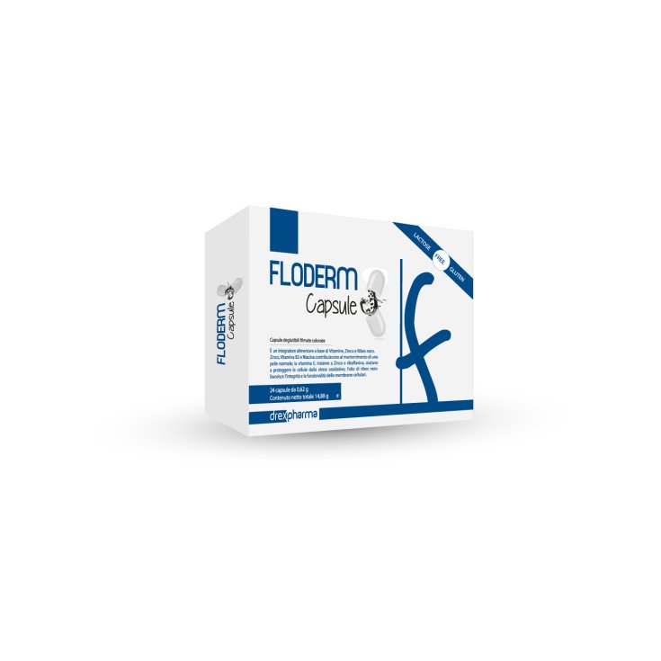 Capsules Floderm 24cps