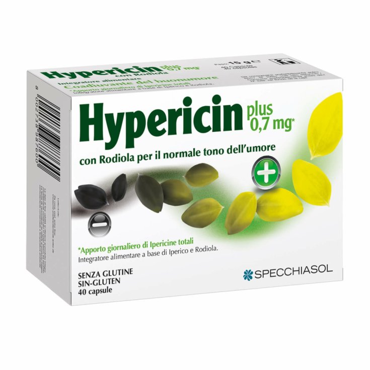 Specchiasol Hypéricine Plus Complément Alimentaire 40 Gélules