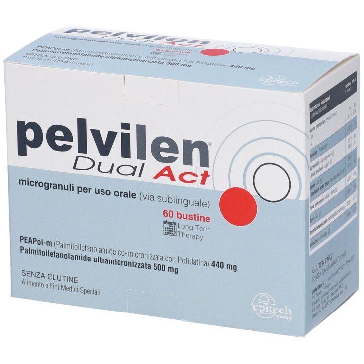 Epitech Group Pelvilen Dual Act Complément Alimentaire 60 Sachets