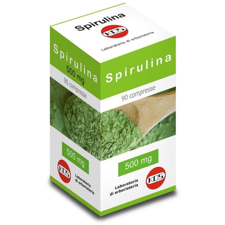 Kos Spiruline Complément Alimentaire 90 Comprimés 500mg