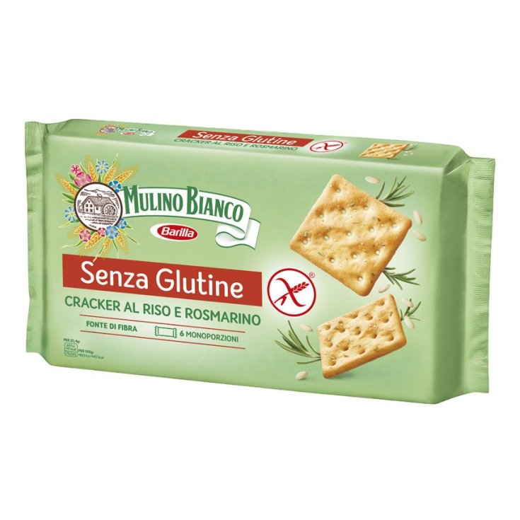 Mulino Bianco Riz Et Romarin Crackers Sans Gluten 200g