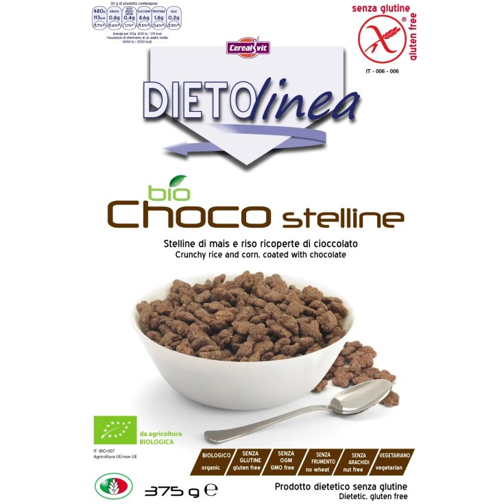 Dietolinea Bio Choco Steline Sans Gluten 375g