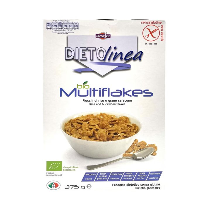 CerealVit Dietoline MultiFlakes Bio Sans Gluten 375g