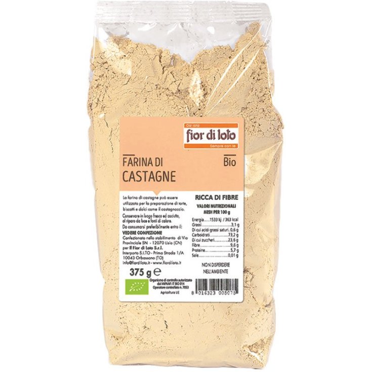 Il Fior Di Loto Farine de Châtaigne Bio 375g