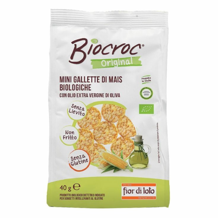 Biocroc Original Mini Galettes De Maïs Bio 40g