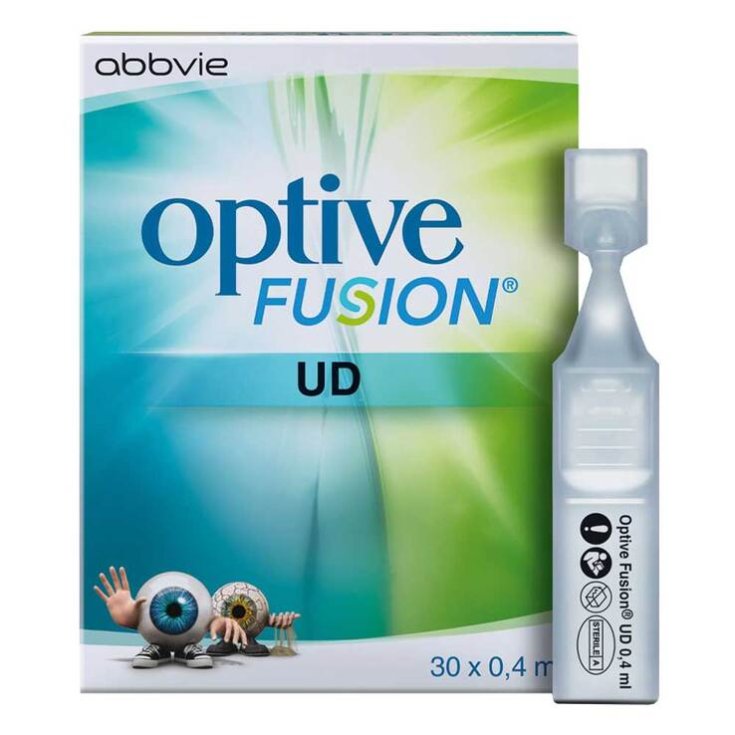 Optive Fusion UD Collyre 30 Ampoules Unidoses x0,4 ml