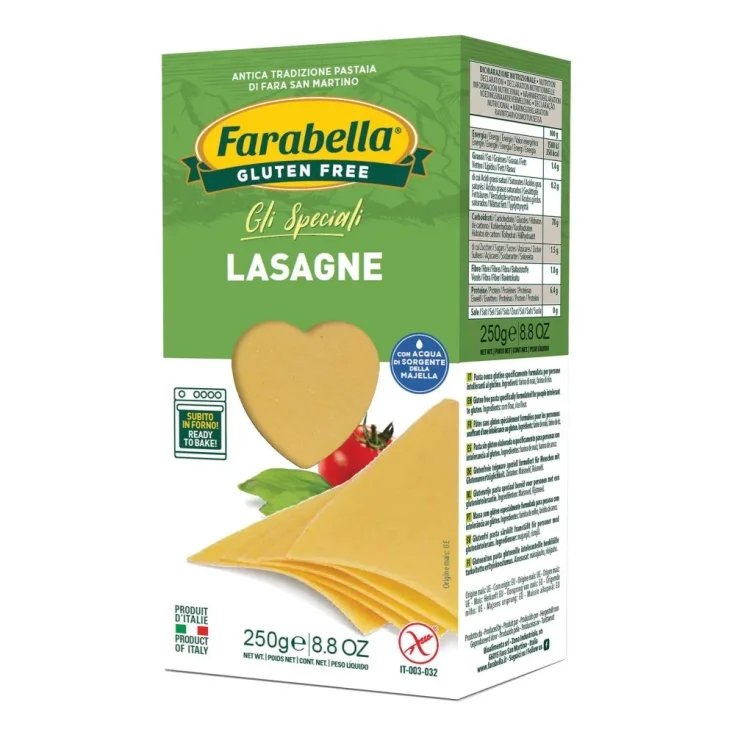 Farabella Lasagne Sans Gluten 250g