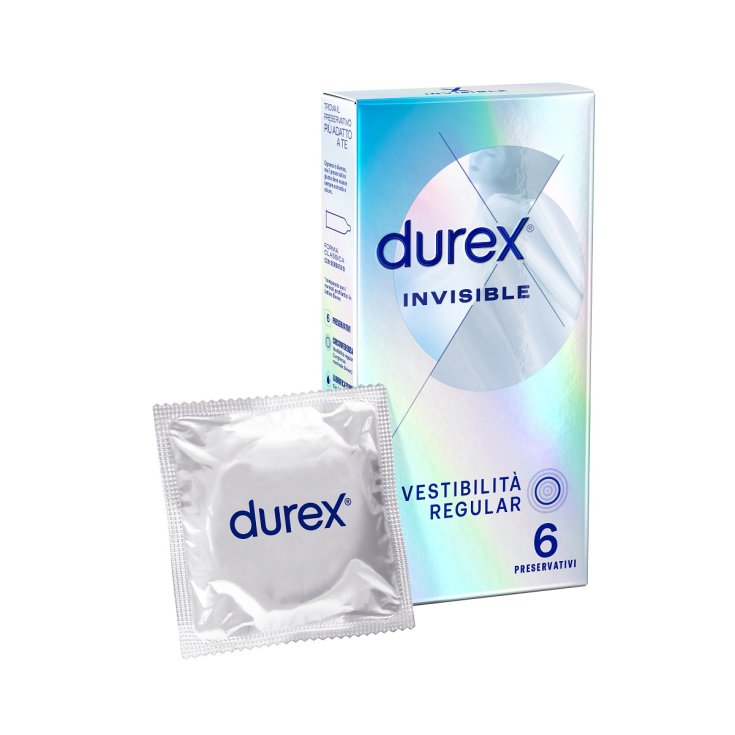 Invisible Durex 6 Préservatifs