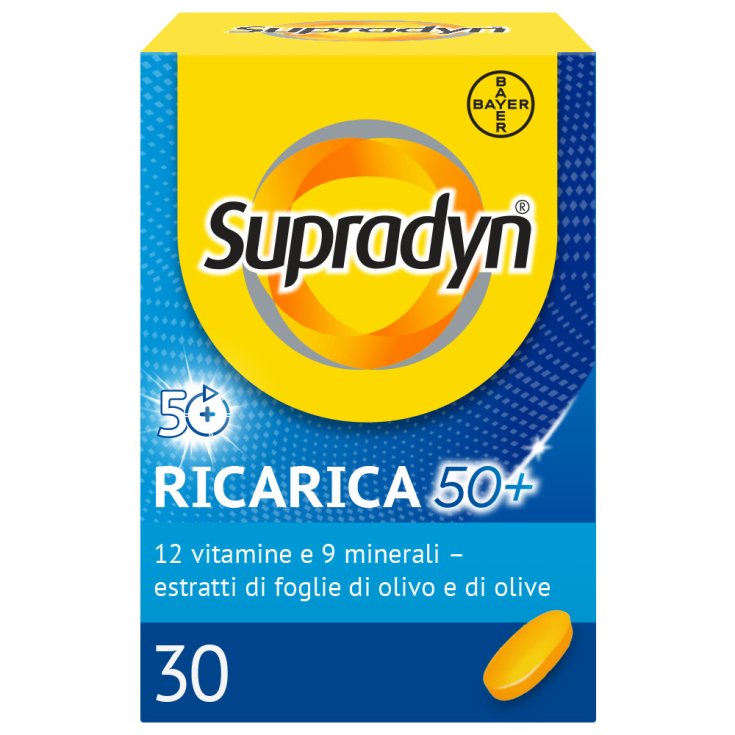 Supradyn® Recharge 50+ Bayer 30 Comprimés