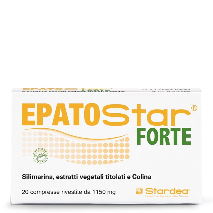 Stardea EpatoStar Forte Complément Alimentaire 20 Comprimés Enrobés De 1150mg