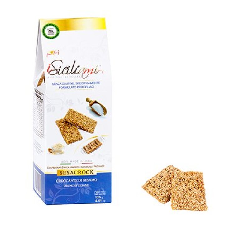 iSiciliami Sésacrock Pâtisseries Sans Gluten 125g