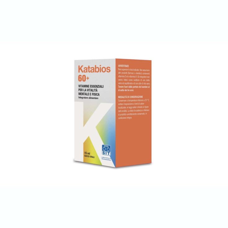 Katabios 60+ Gouttes Complément Alimentaire 15ml