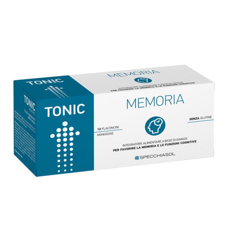 Specchiasol Tonic Mémoire Complément Alimentaire 12 ampoules de 10 ml