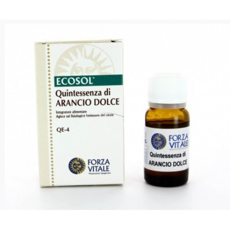 Forza Vitale Ecosol Quintessenza Complément Alimentaire Orange Douce 10 ml