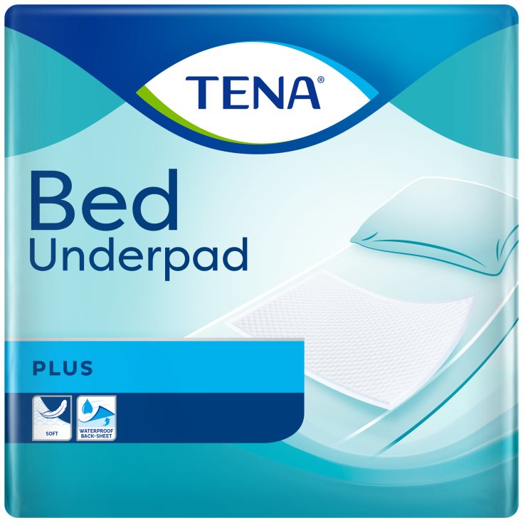 Tena Bed Plus Protège-lit 75x60cm 35 pièces