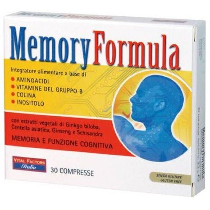 Memory Formula Complément Alimentaire 30 Comprimés