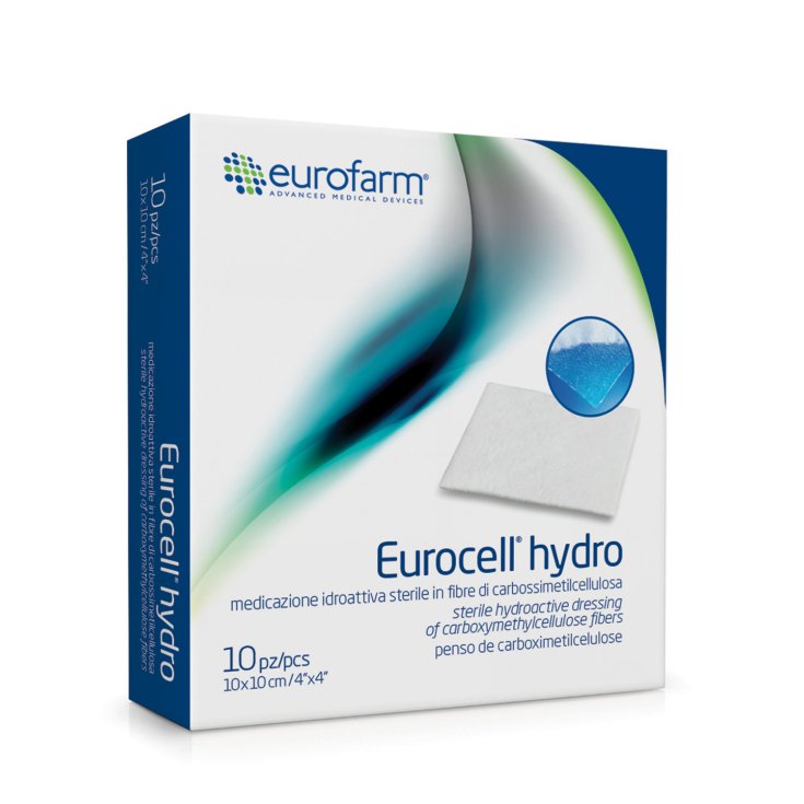 Eurocell Hydro Dispositif Médical 10x10cm 10 Pansements