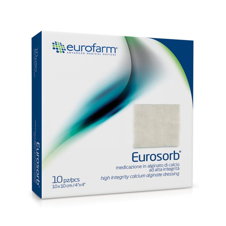Pansement Alginate Pb Pharma Eurosorb 10x10cm