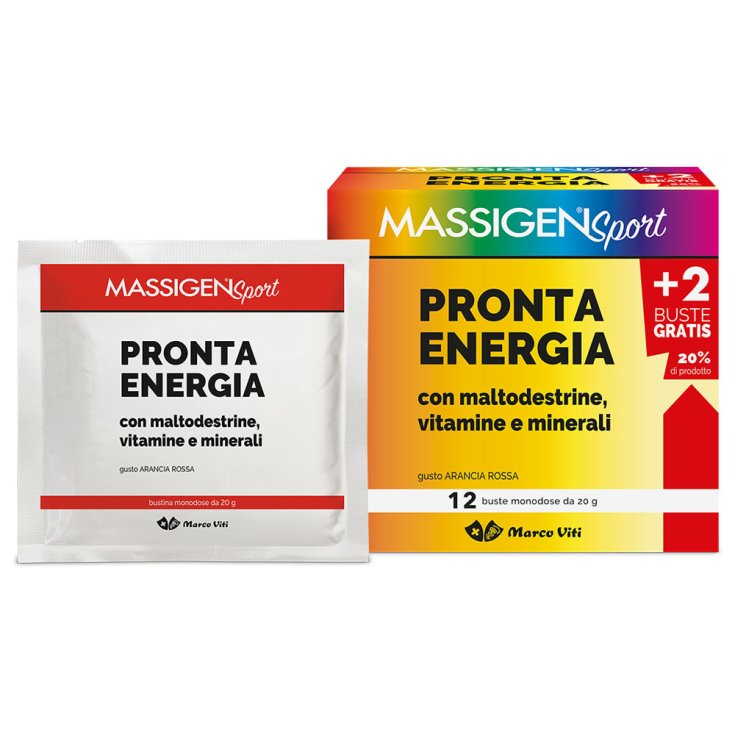 Sport Ready Energy Massigen Sport 12 Sachets