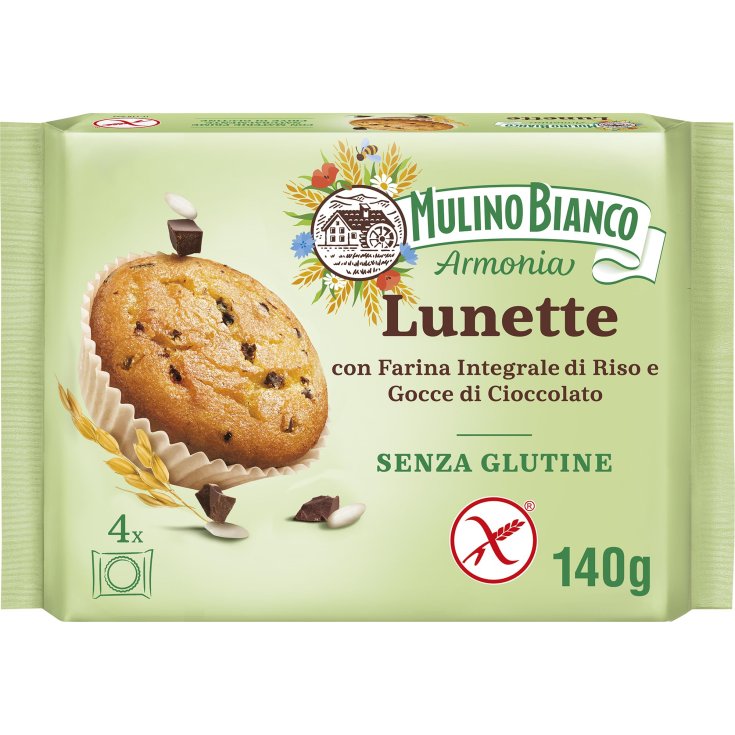 Gâteau Mulino Bianco Avec Pépites De Chocolat Sans Gluten 4 Portions Individuelles