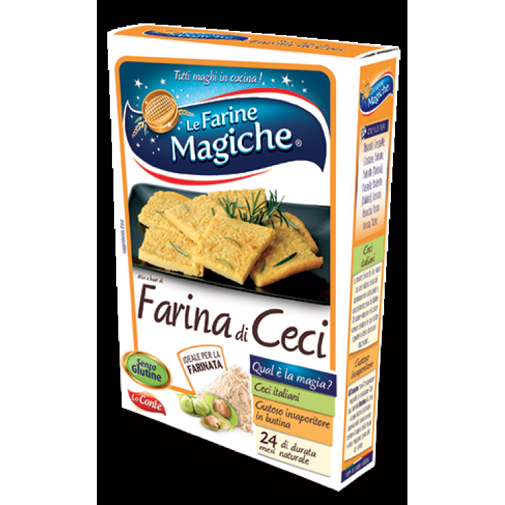 Le Farine Magiche Farine De Pois Chiche Avec Assaisonnement 320g