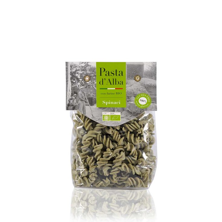 Pasta D'Alba Fusilli Riz Et Épinards Bio Sans Gluten 250g